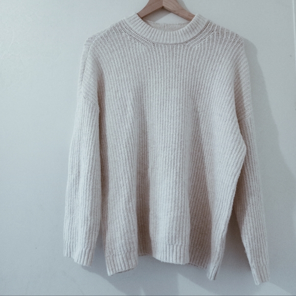 American Eagle Outfitters Sweaters - ☆ American Eagle Soft Ribbed Waffle Knit Henley Sweater